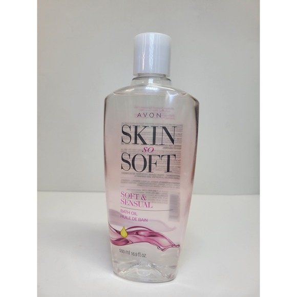 Avon Skin So Soft Soft & Sensual Bath Oil 16.9 fl oz - Picture 2 of 4